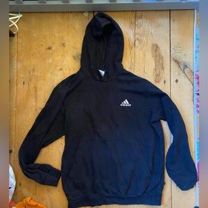 Adidas men’s large black hoodie sweatshirt